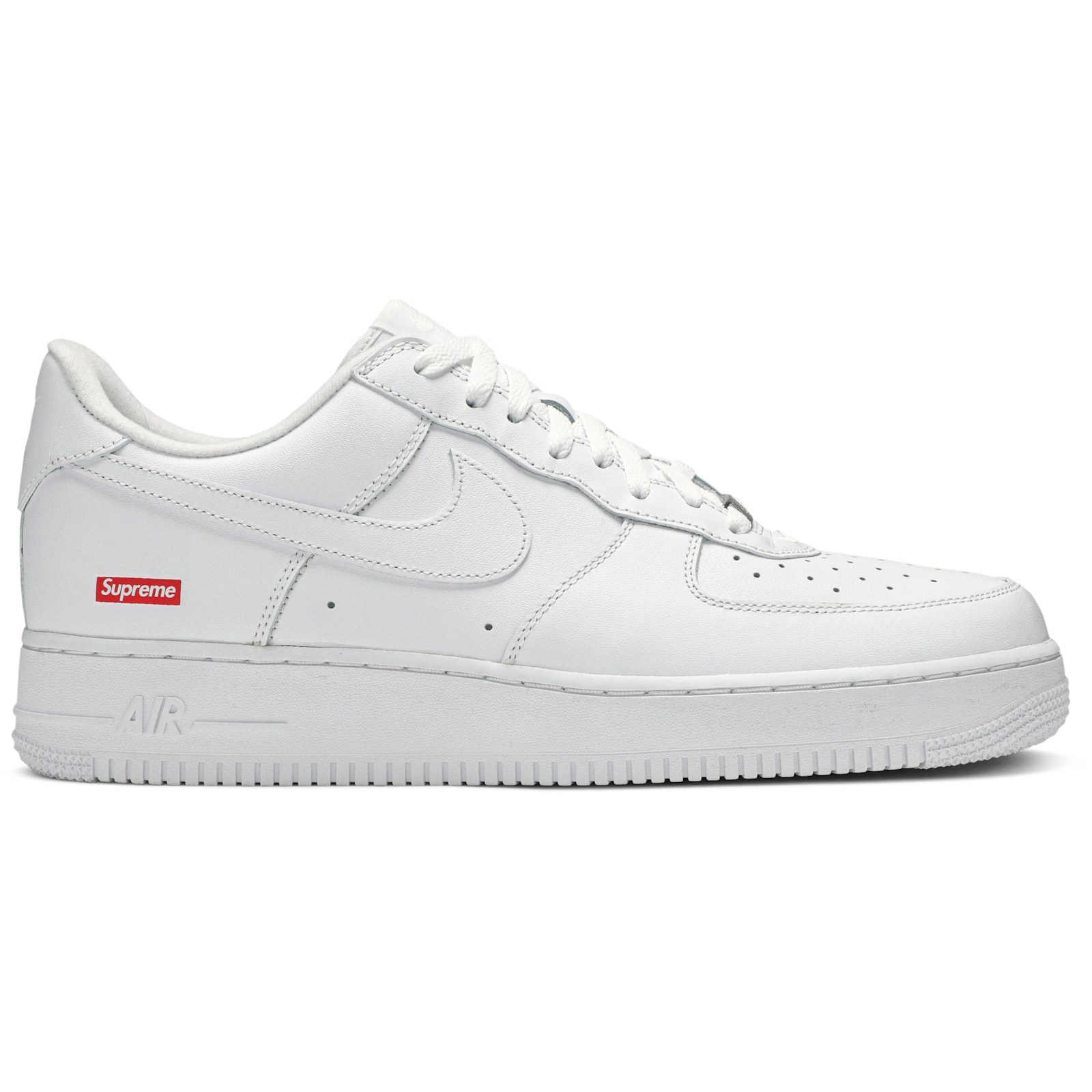 Supreme x Nike Air Force 1 Low Box Logo - White CU9225-100 Coiloa