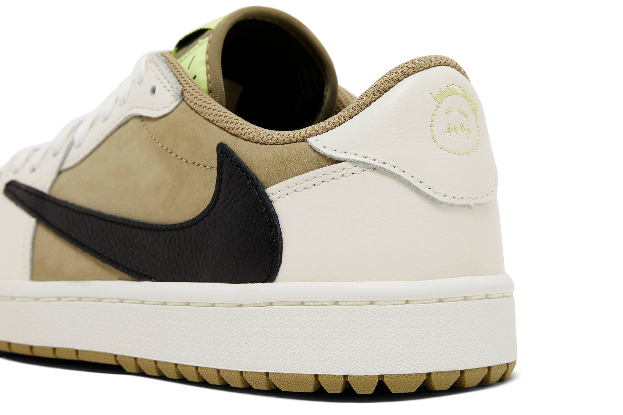 Travis Scott x Air Jordan 1 Low Golf Neutral Olive FZ3124-200 Moroen - Image 10