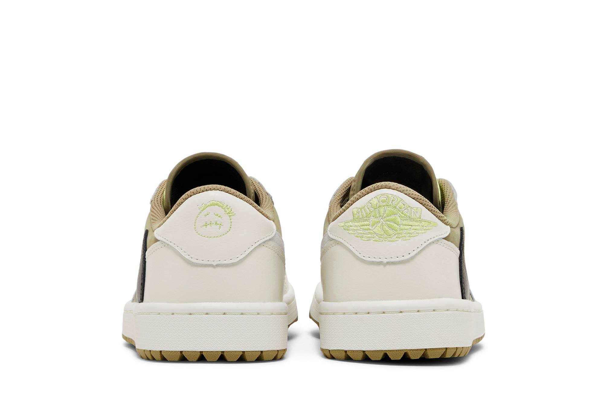 Travis Scott x Air Jordan 1 Low Golf Neutral Olive FZ3124-200 Moroen - Image 6