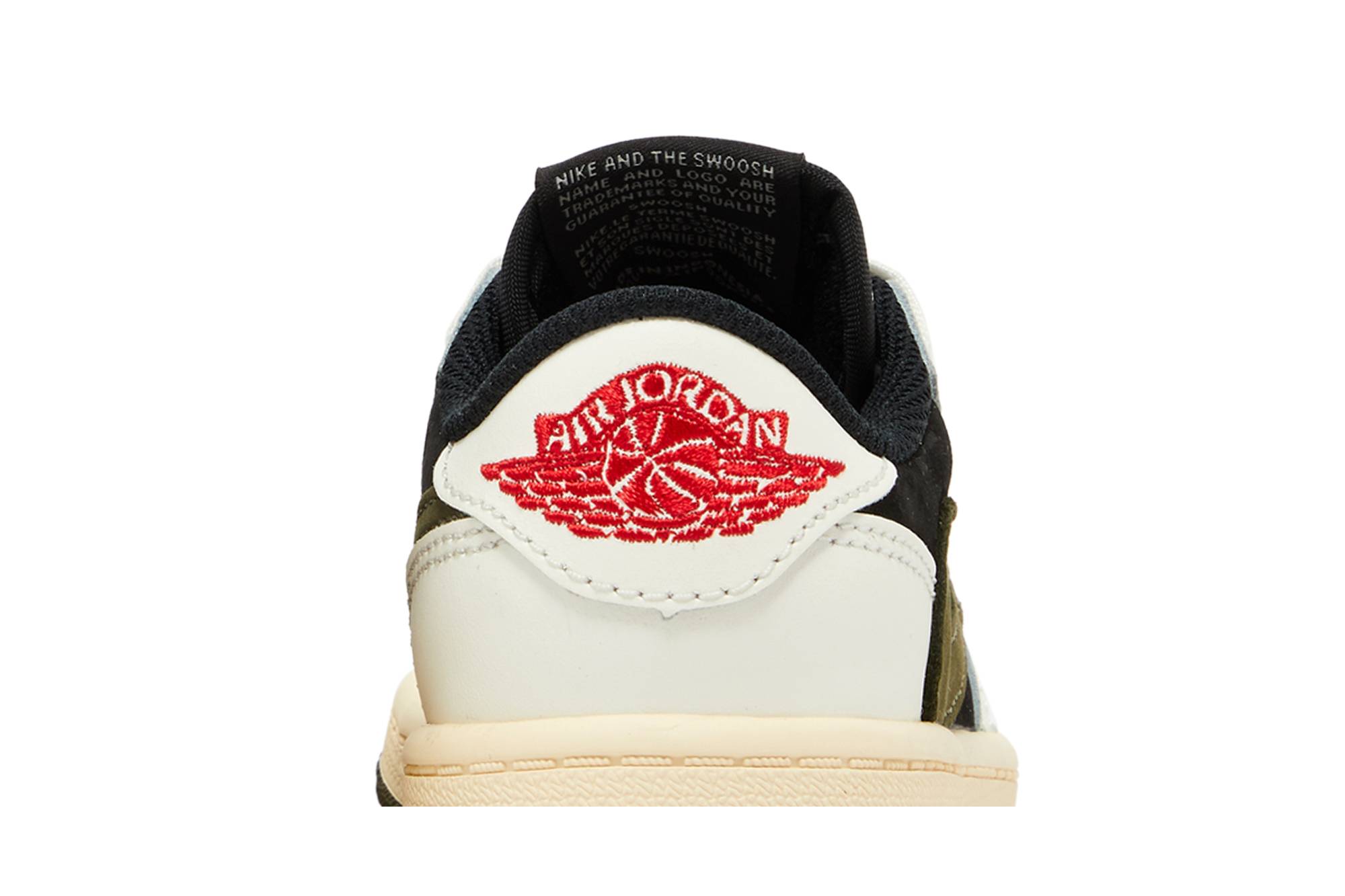 (Preschool) Travis Scott x Air Jordan 1 Low OG 'Olive' DZ5909-106 - Image 7