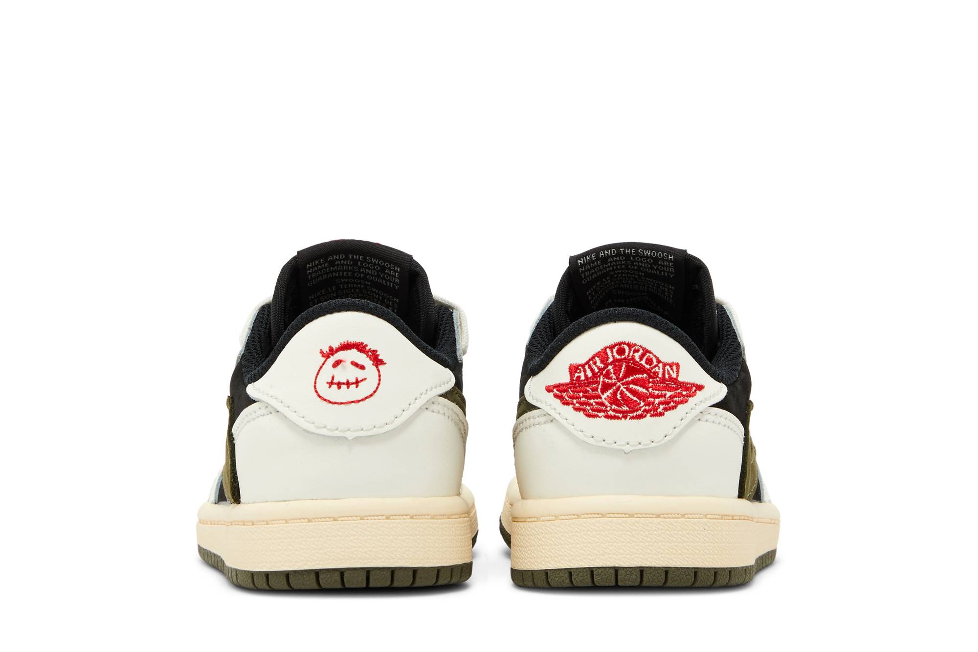 (Preschool) Travis Scott x Air Jordan 1 Low OG 'Olive' DZ5909-106 - Image 6