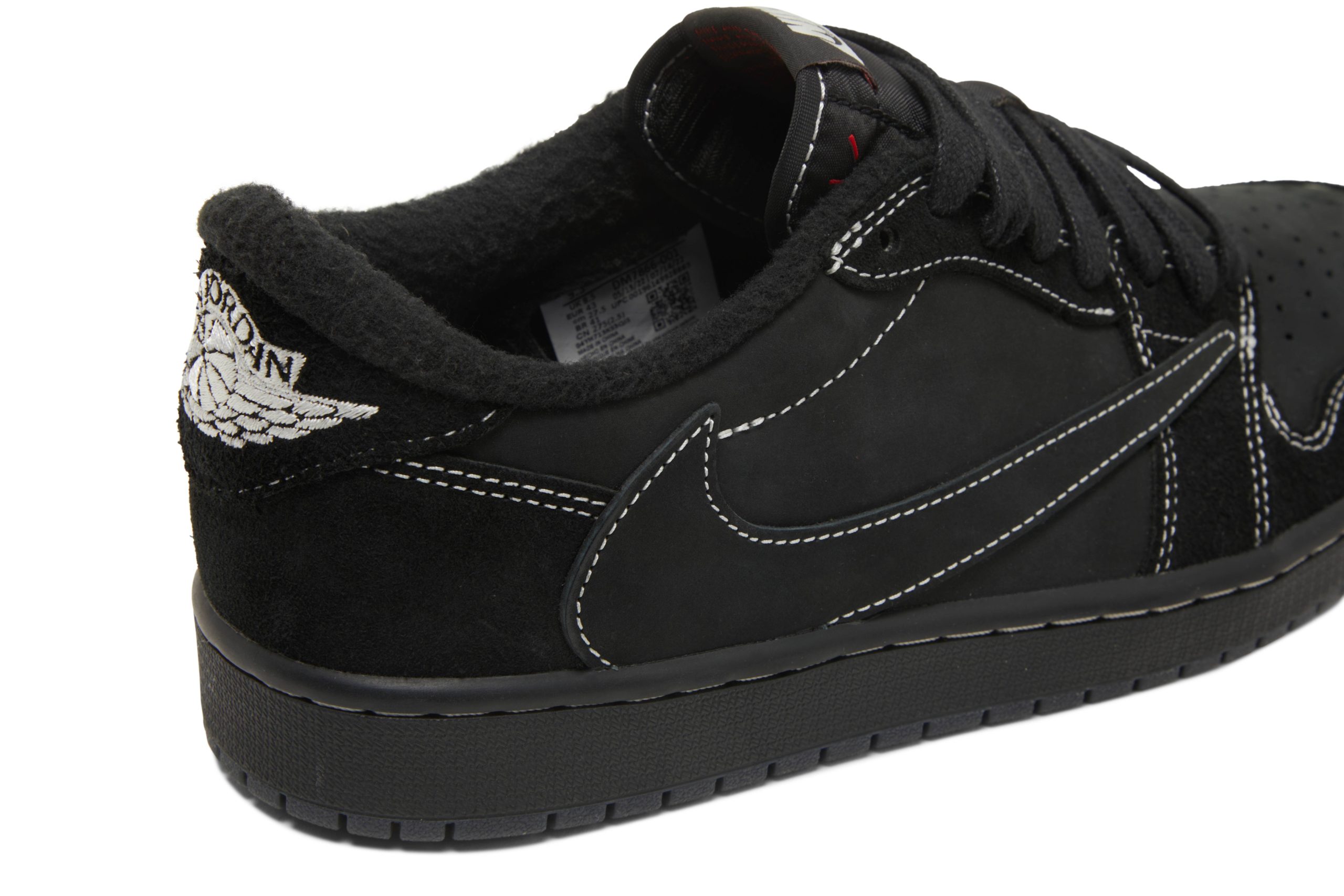 Travis Scott x Air Jordan 1 Retro Low OG SP Black Phantom DM7866-001 Moroen - Image 9