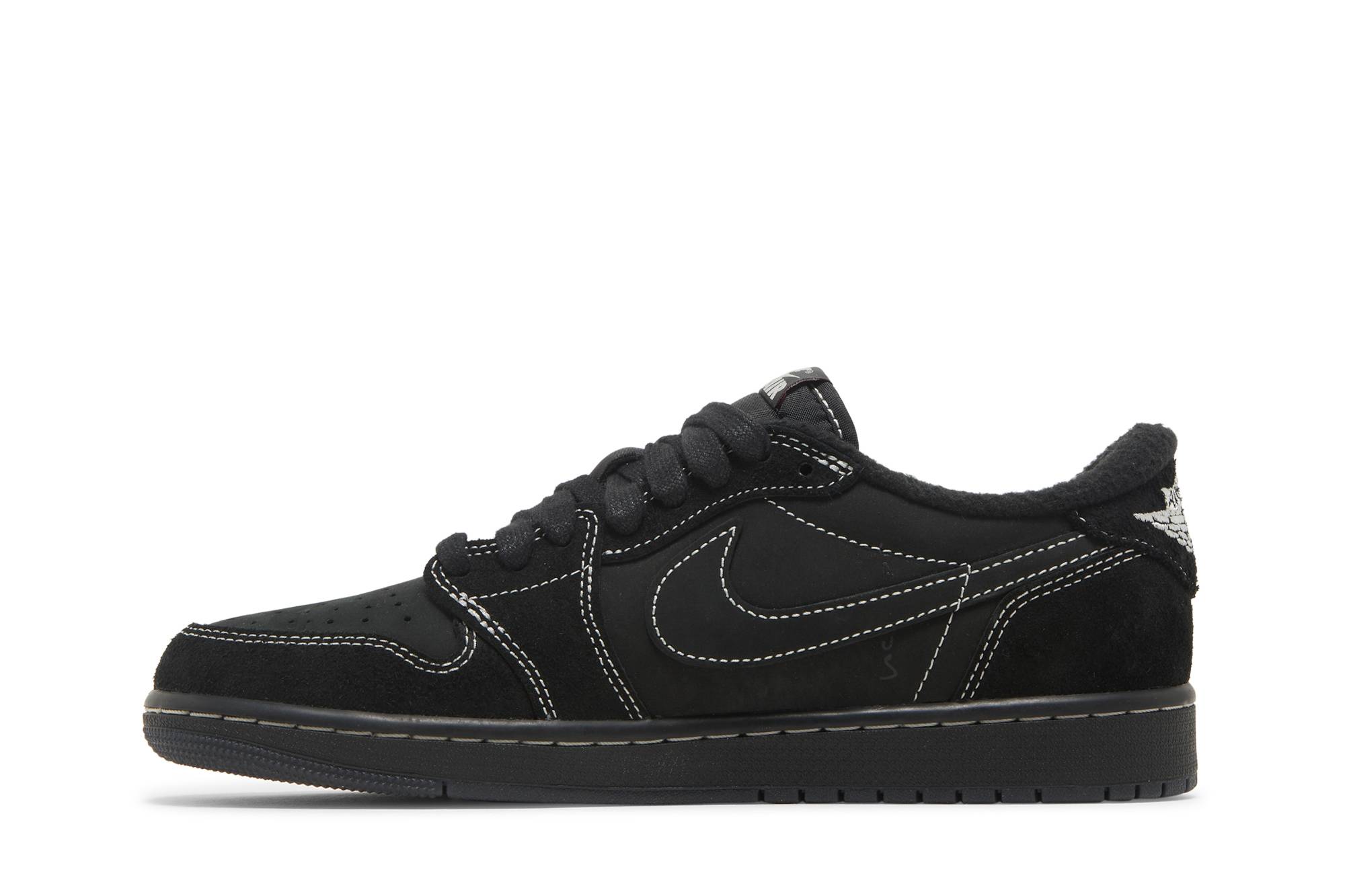 Travis Scott x Air Jordan 1 Retro Low OG SP Black Phantom DM7866-001 Moroen - Image 3