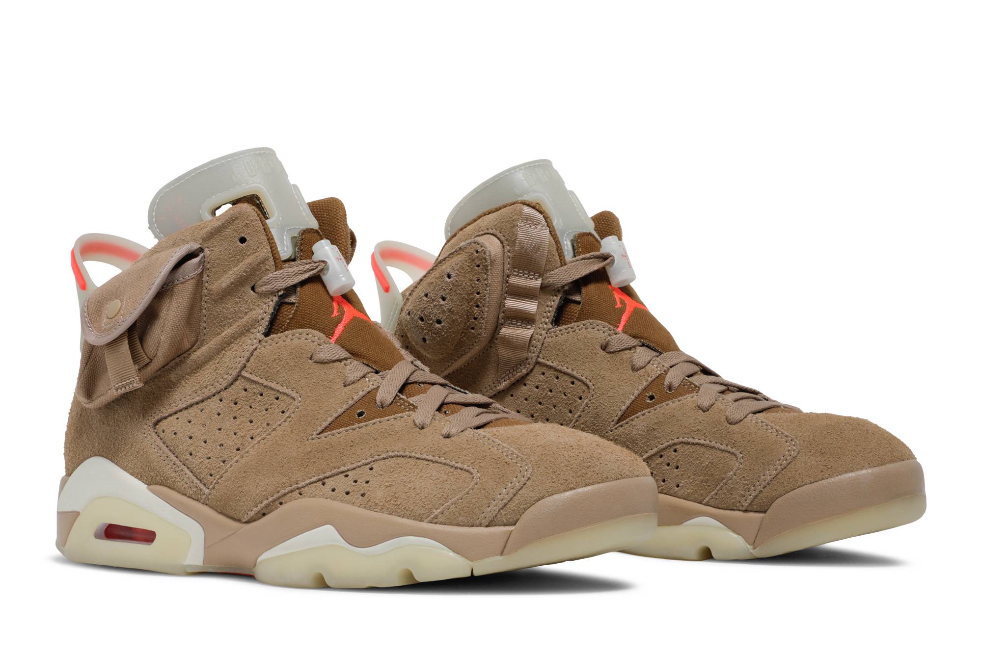 Travis Scott x Air Jordan 6 Retro 'British Khaki' DH0690-200 - Image 8