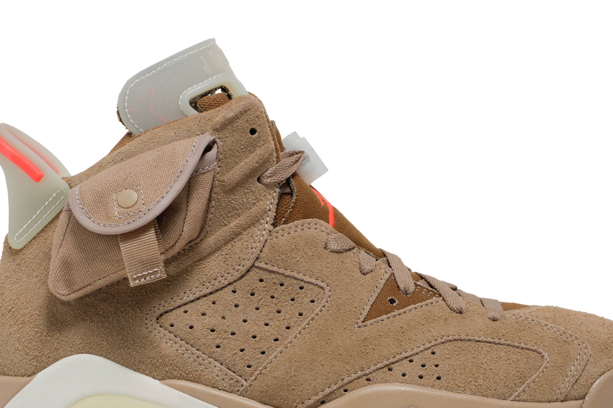 Travis Scott x Air Jordan 6 Retro 'British Khaki' DH0690-200 - Image 2