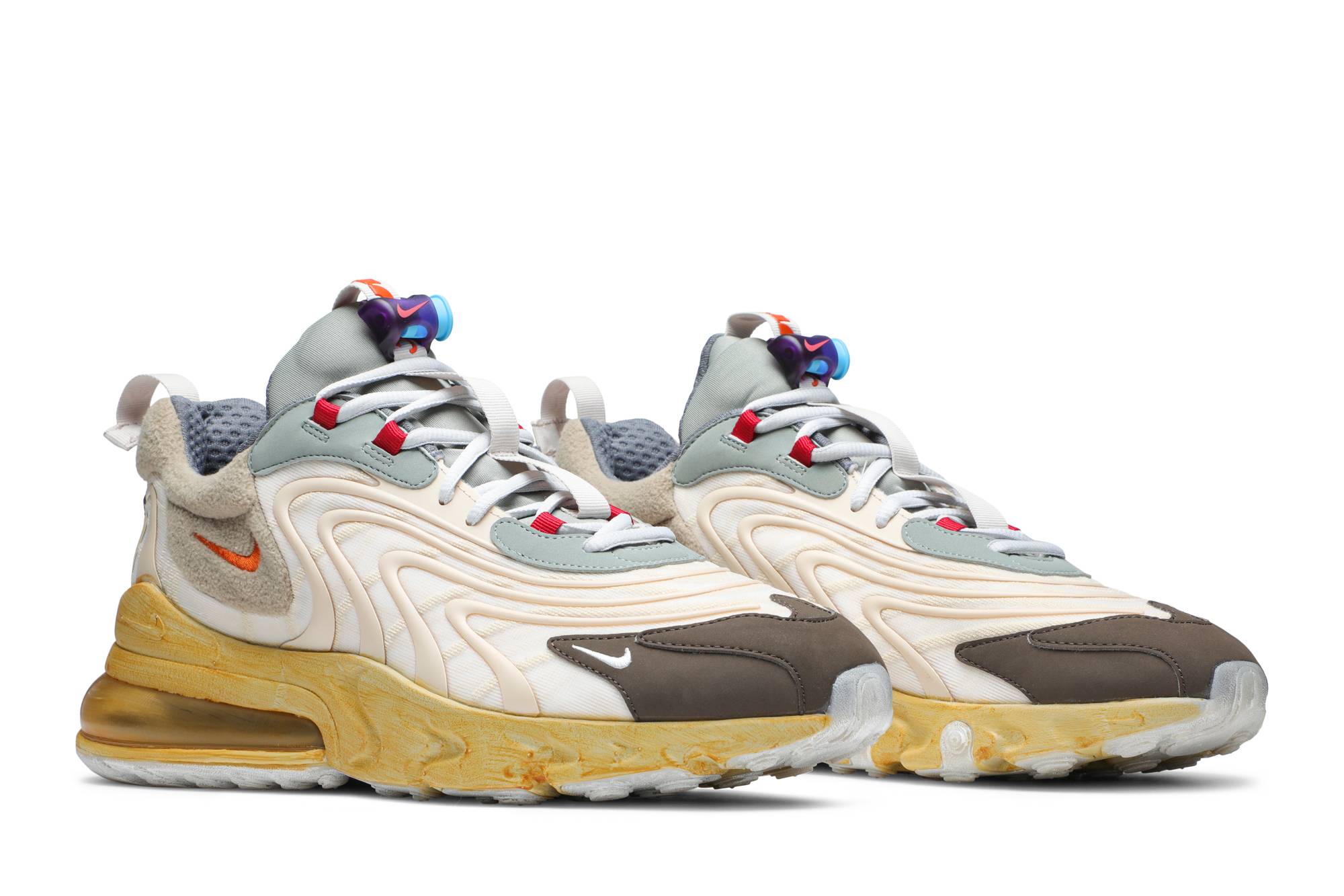 Travis Scott x Nike Air Max 270 React ENG Cactus Trails CT2864-200 Moroen - Image 8