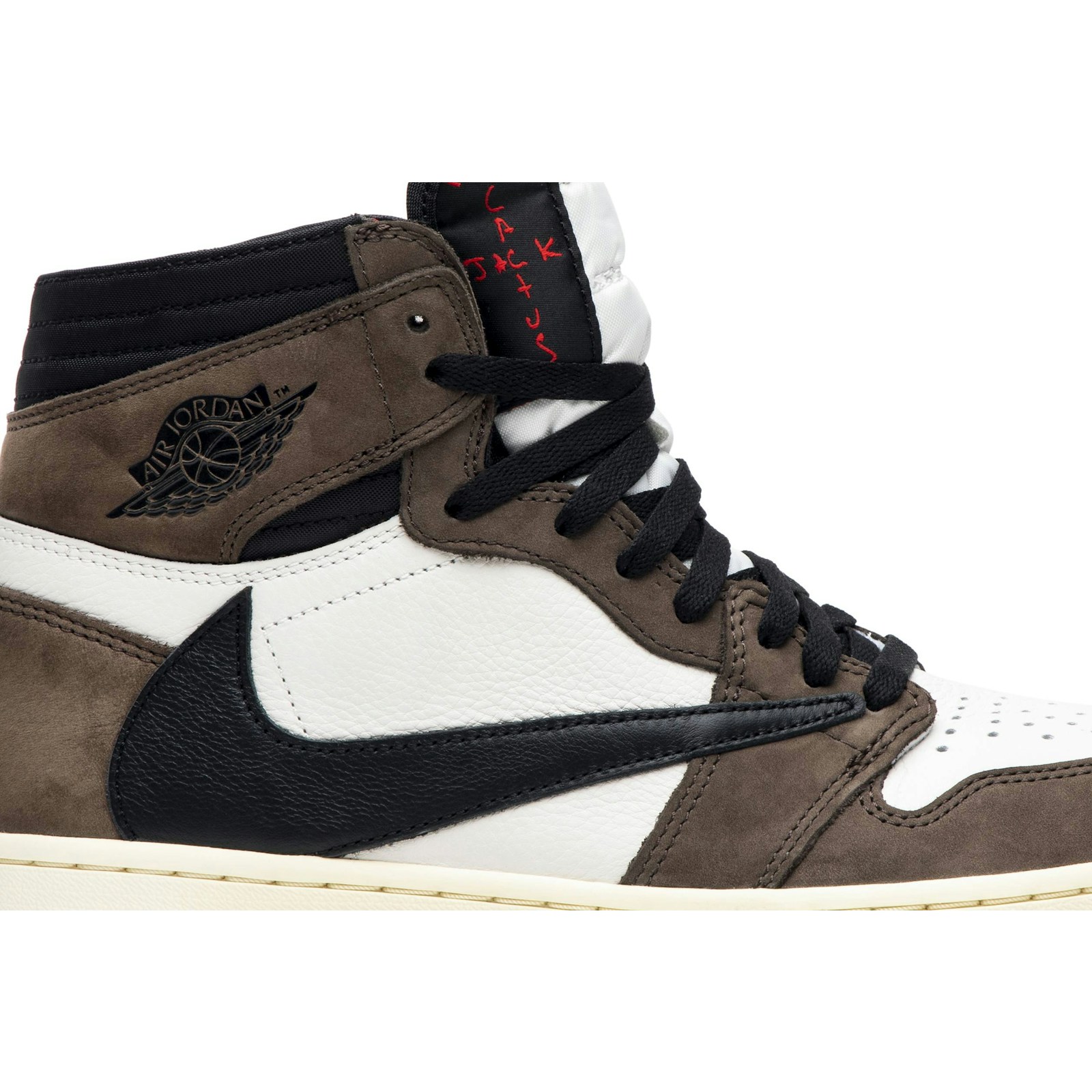 Travis Scott x Air Jordan 1 Retro High OG Mocha CD4487-100 Moroen - Image 2