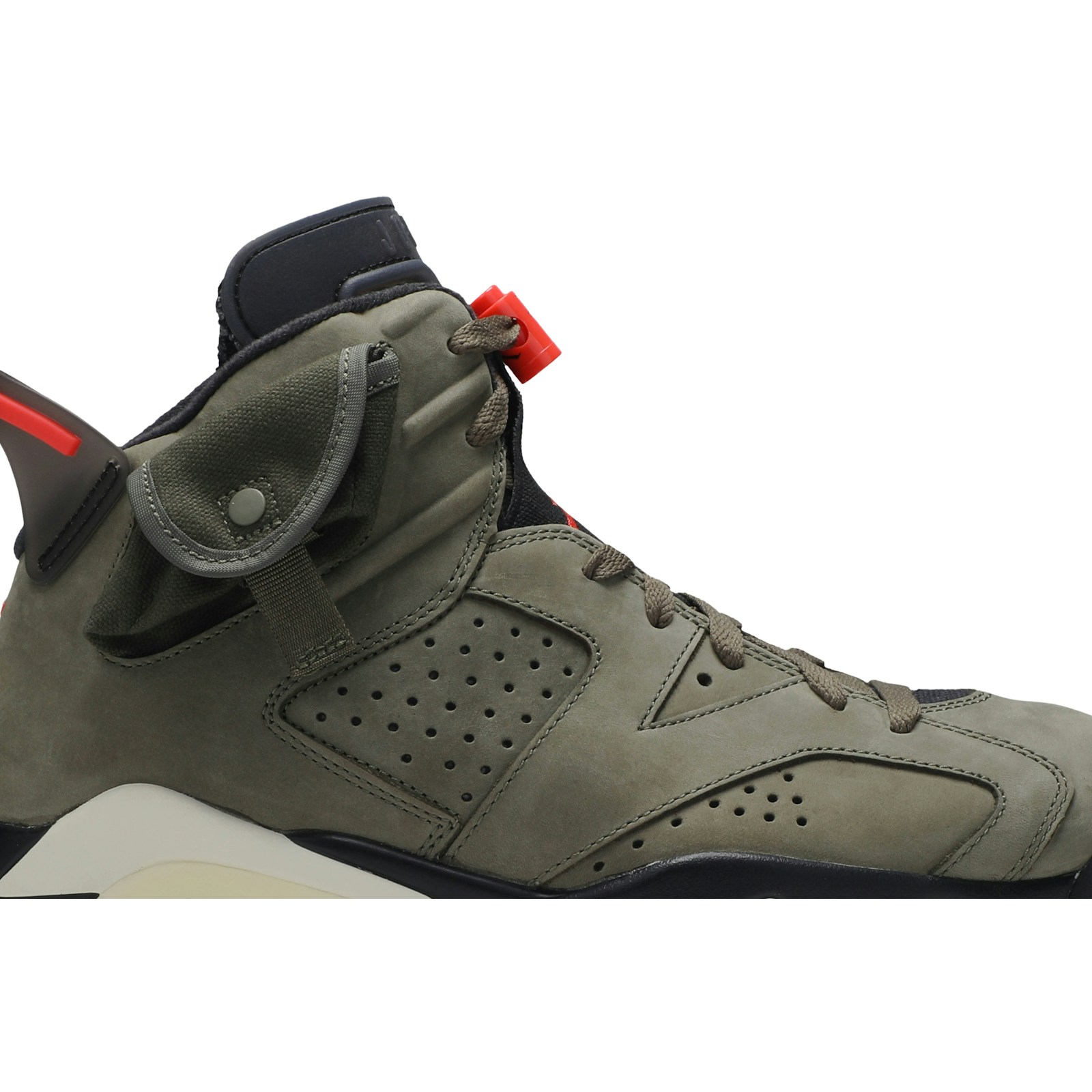 Travis Scott x Air Jordan 6 Retro Olive CN1084-200 Coiloa - Image 2