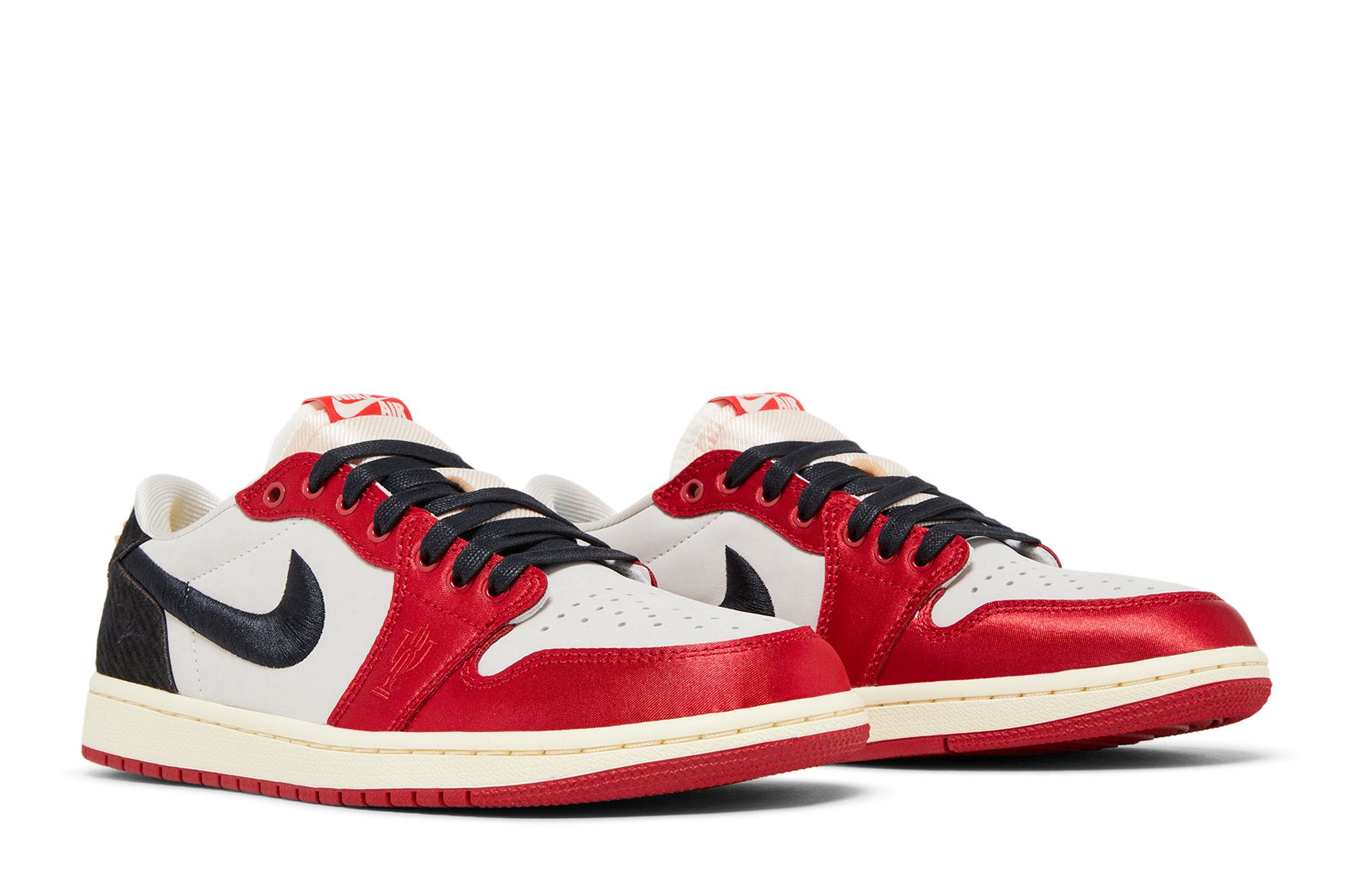 Trophy Room x Air Jordan 1 Retro Low OG SP Rookie Card - Away FN0432-100 Moroen - Image 8