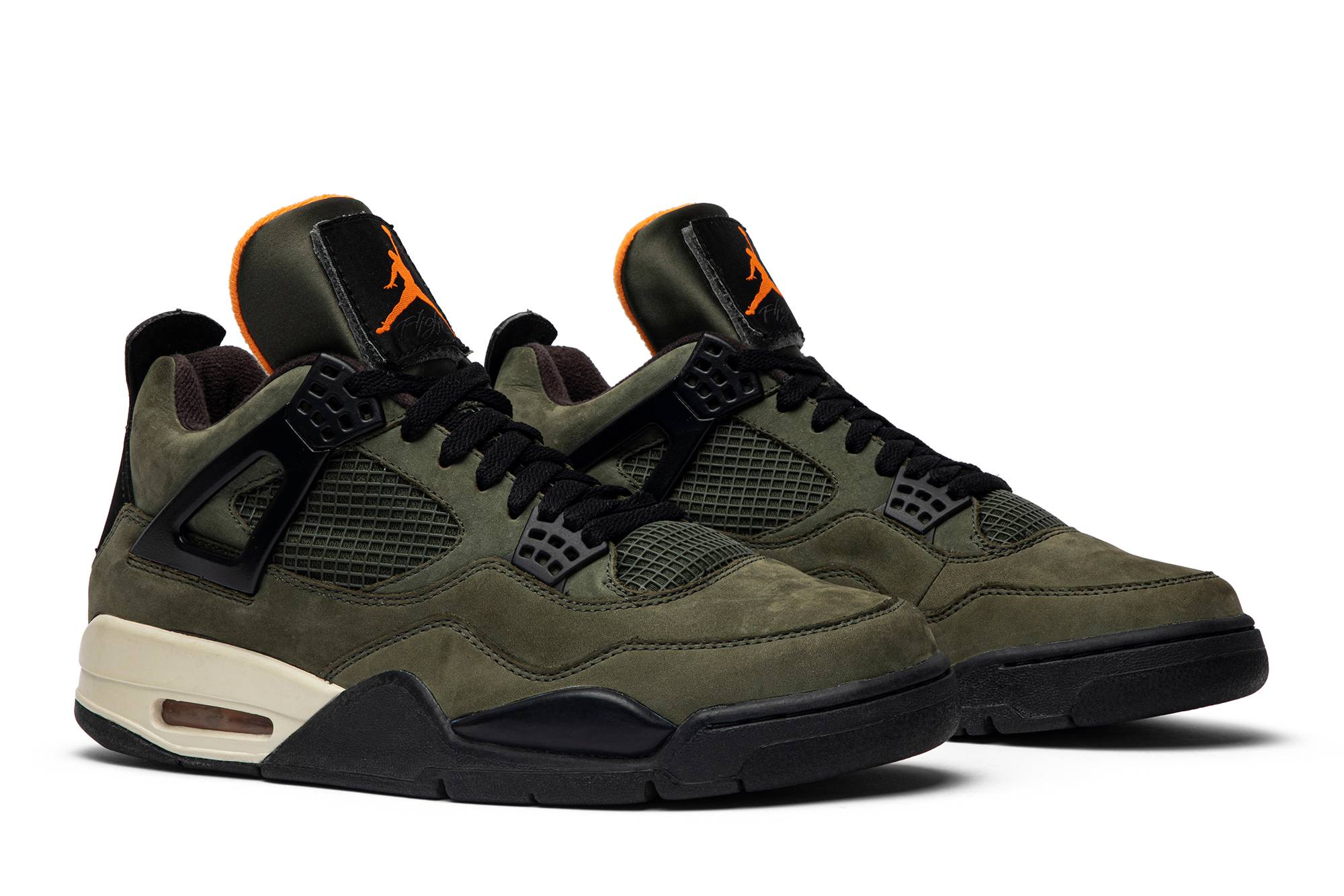 UNDEFEATED x Jordan x Air Jordan 4 Retro 'Green' JBM351-M1 - Image 8