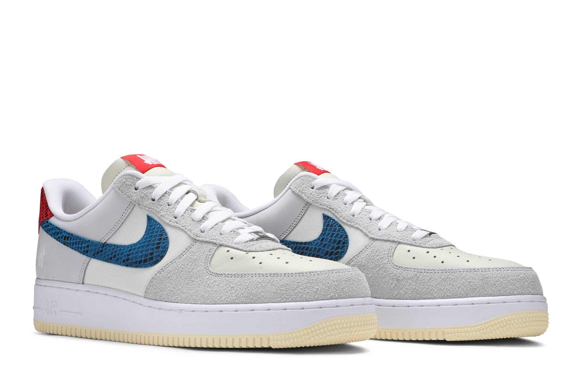 UNDEFEATED x Nike Air Force 1 Low 5 On It DM8461-001 Moroen - Image 8