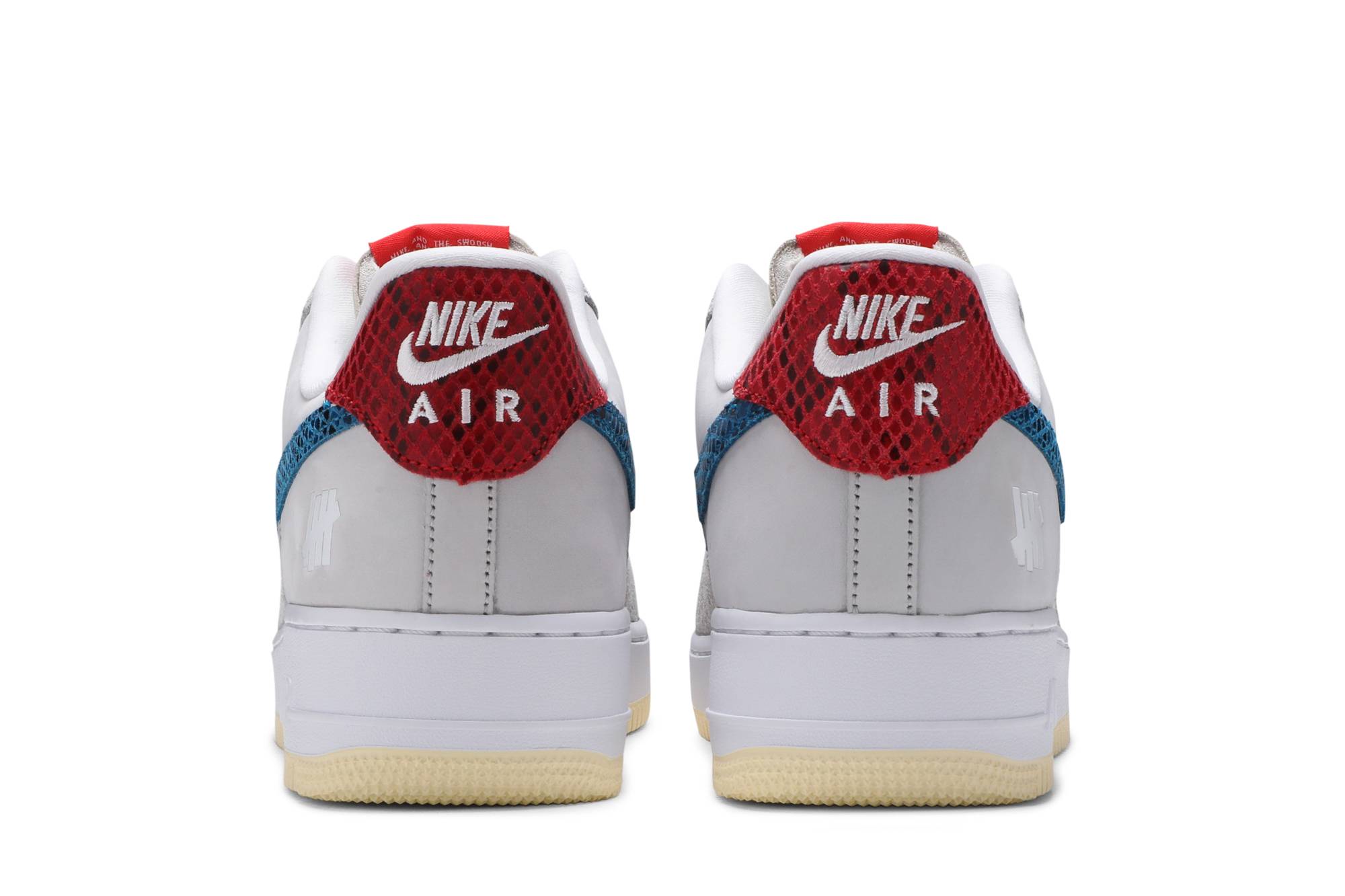 UNDEFEATED x Nike Air Force 1 Low 5 On It DM8461-001 Moroen - Image 6