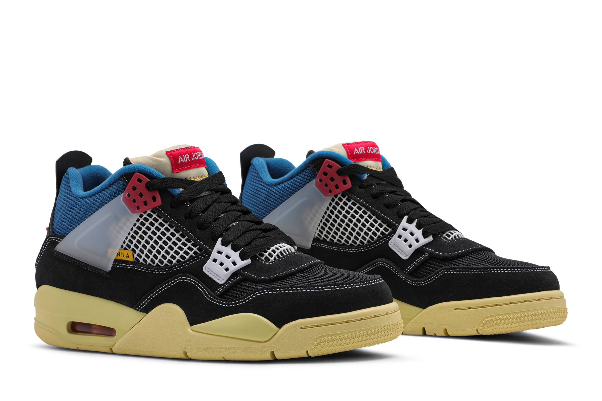 Union LA x Air Jordan 4 Retro Off Noir DC9533-001 Moroen - Image 8