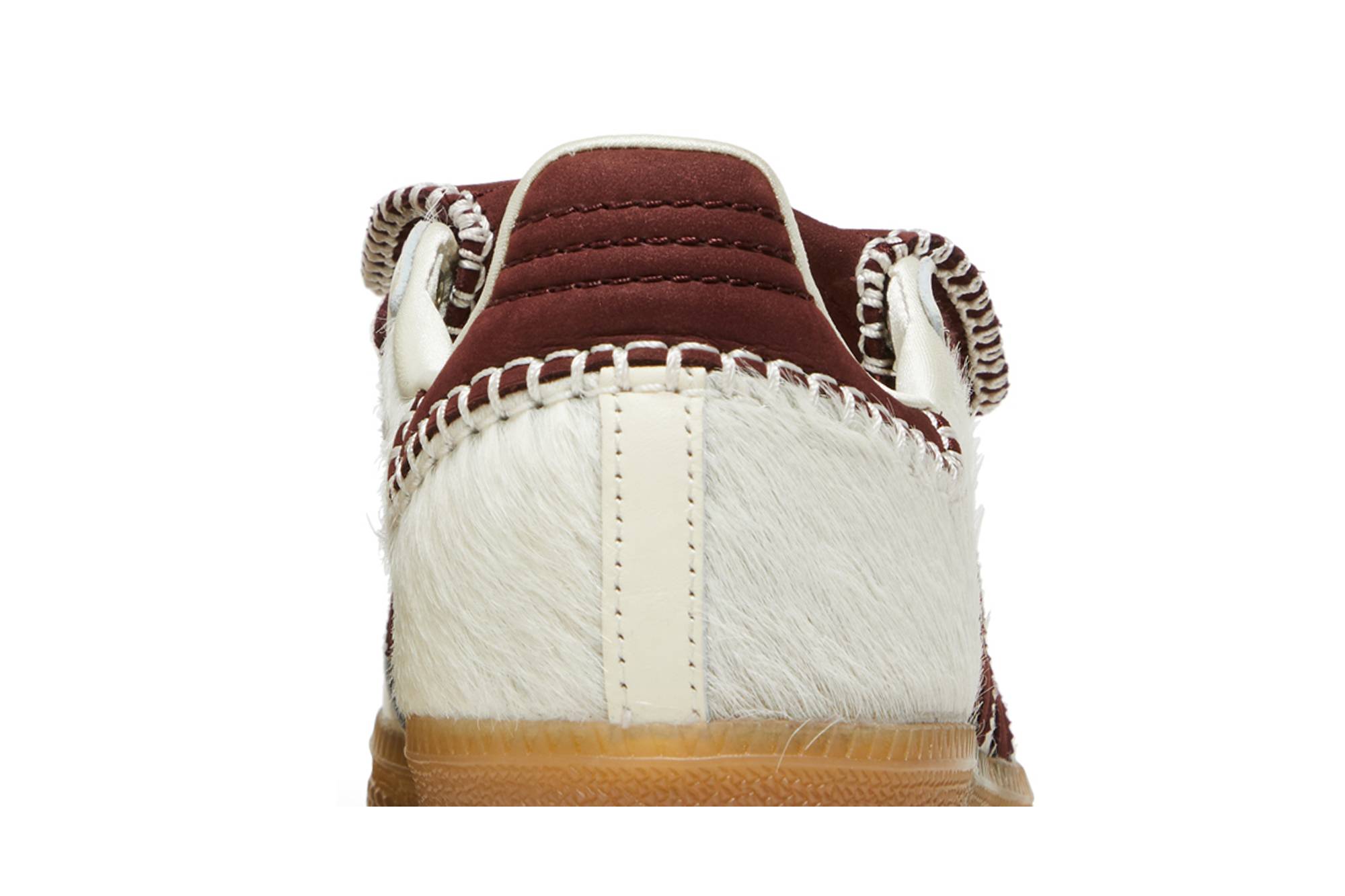 Wales Bonner x adidas Samba Cream White Pony IE0586 Moroen - Image 7