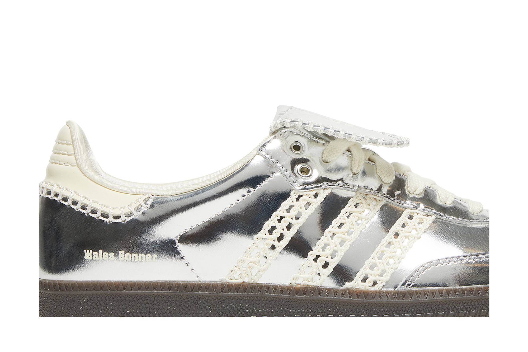 Wales Bonner x adidas Samba Silver Metallic IG8181 Moroen - Image 2