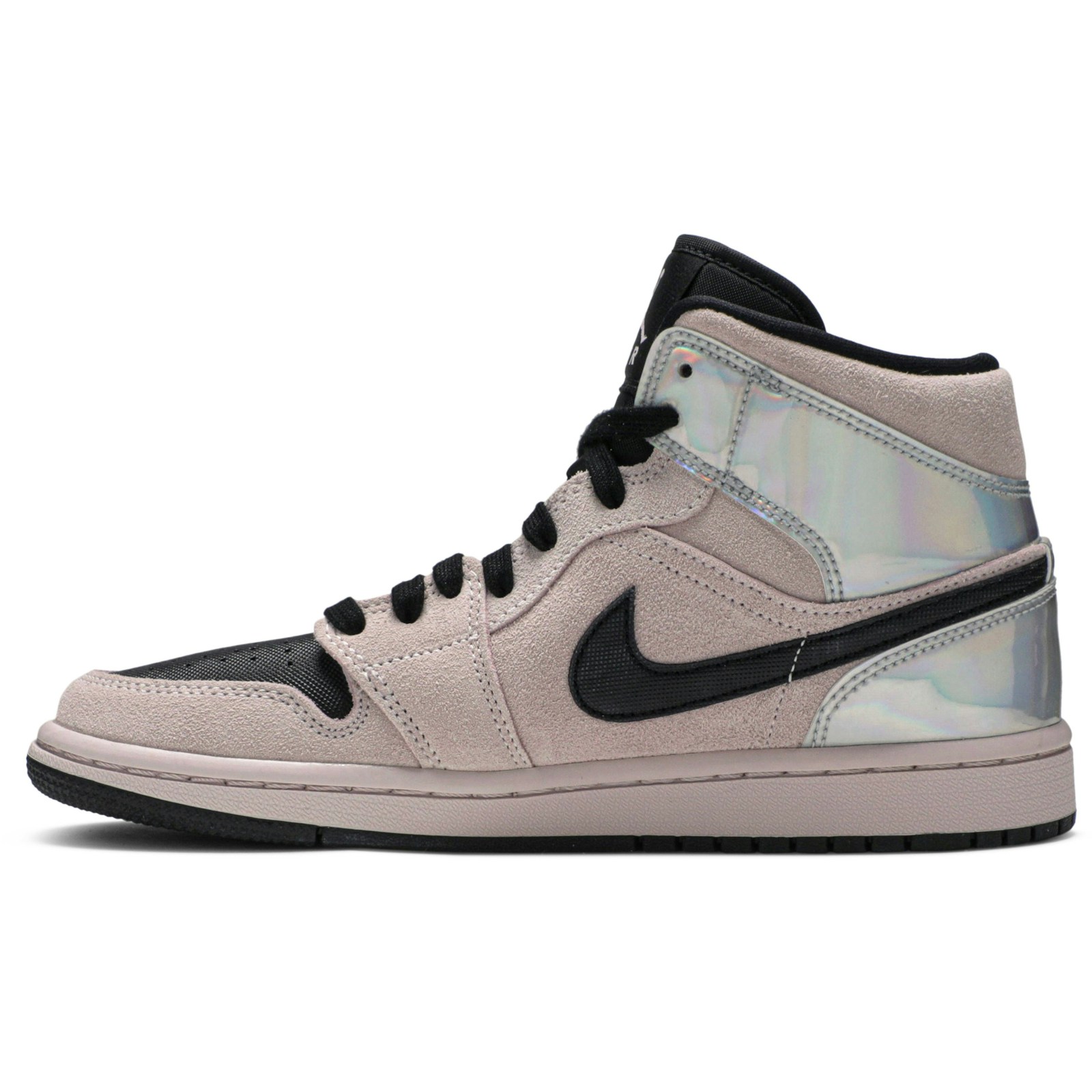 (Women) Air Jordan 1 Mid Iridescent BQ6472-602 Moroen - Image 3