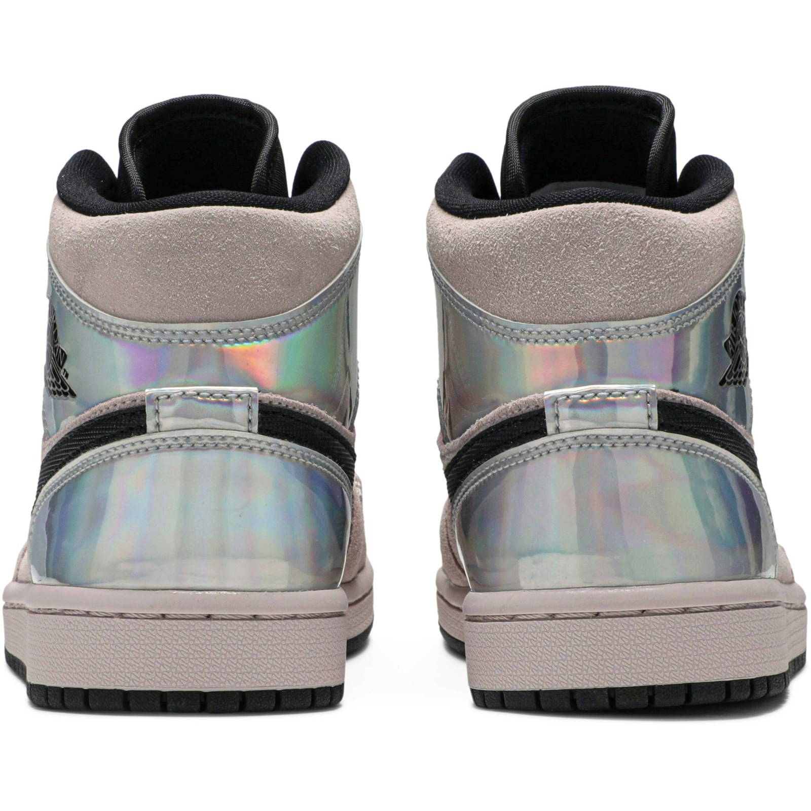 (Women) Air Jordan 1 Mid Iridescent BQ6472-602 Moroen - Image 6