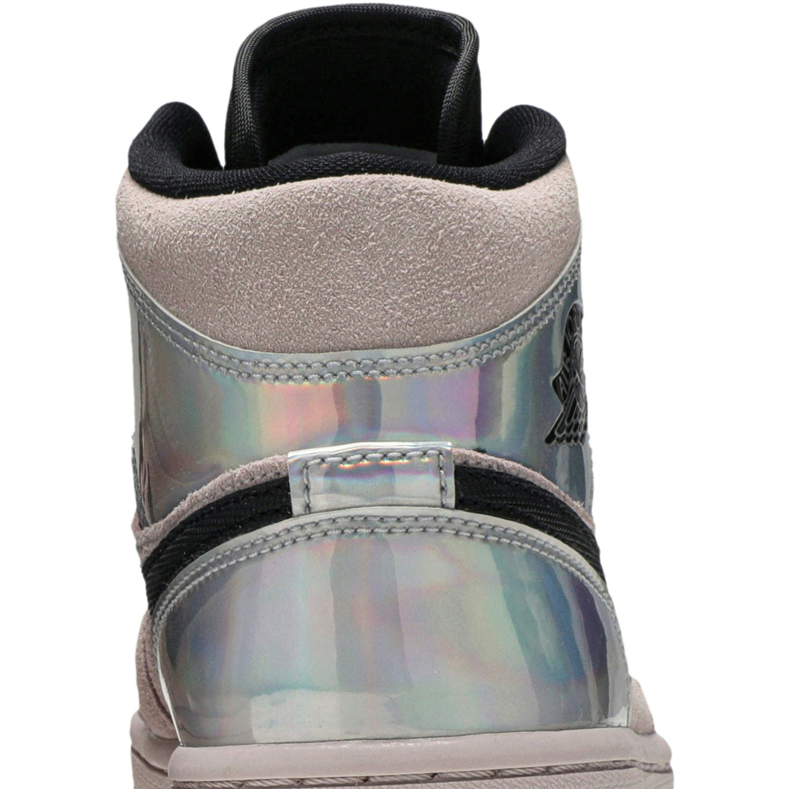 (Women) Air Jordan 1 Mid Iridescent BQ6472-602 Moroen - Image 7