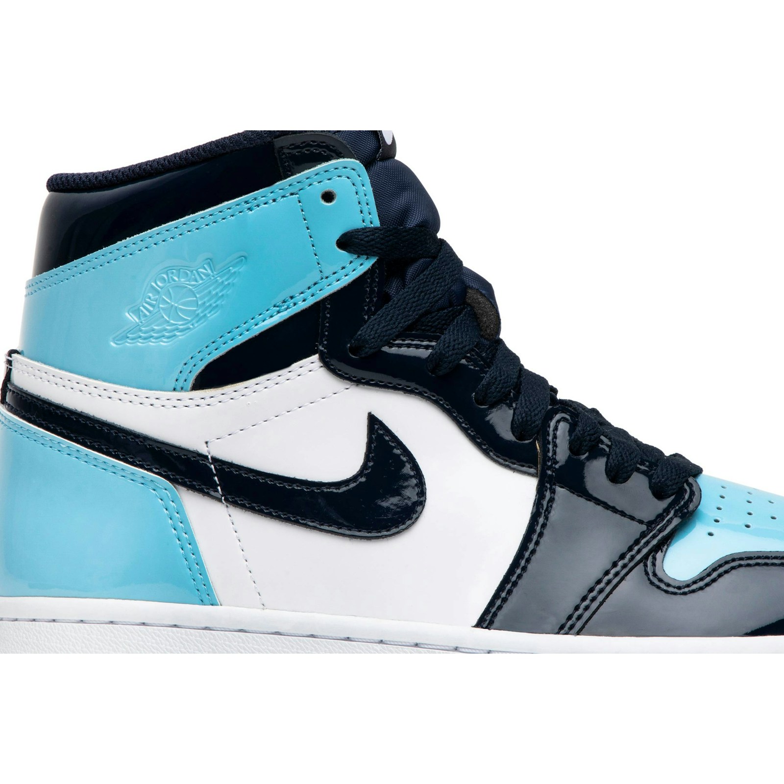 (Women) Air Jordan 1 Retro High OG Blue Chill CD0461-401 Moroen - Image 2