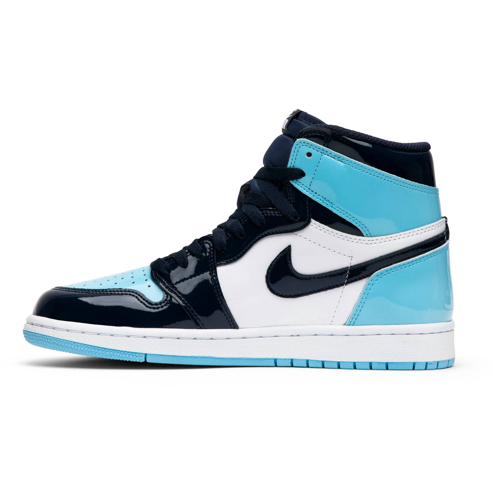 (Women) Air Jordan 1 Retro High OG Blue Chill CD0461-401 Moroen - Image 3