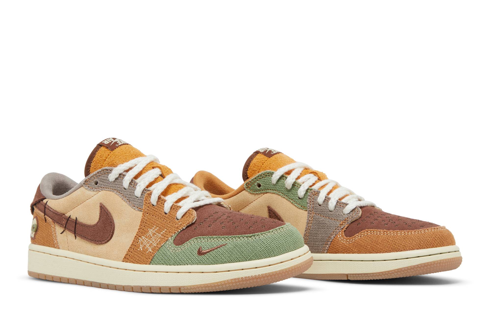 Zion Williamson x Air Jordan 1 Retro Low OG Voodoo DZ7292-200 Moroen - Image 8