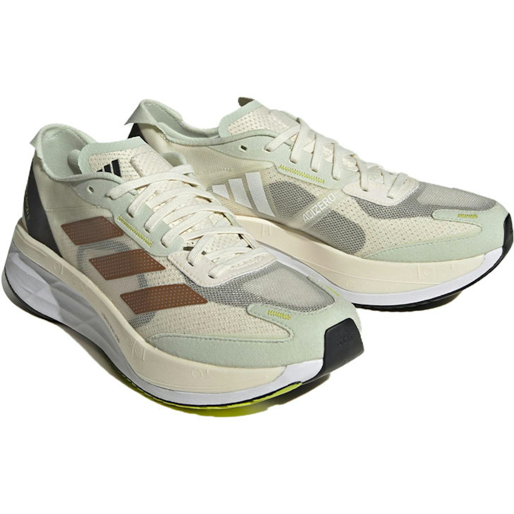 adidas Adizero Boston 11 Shanghai Marathon 'White Green' ID4443 - Image 3