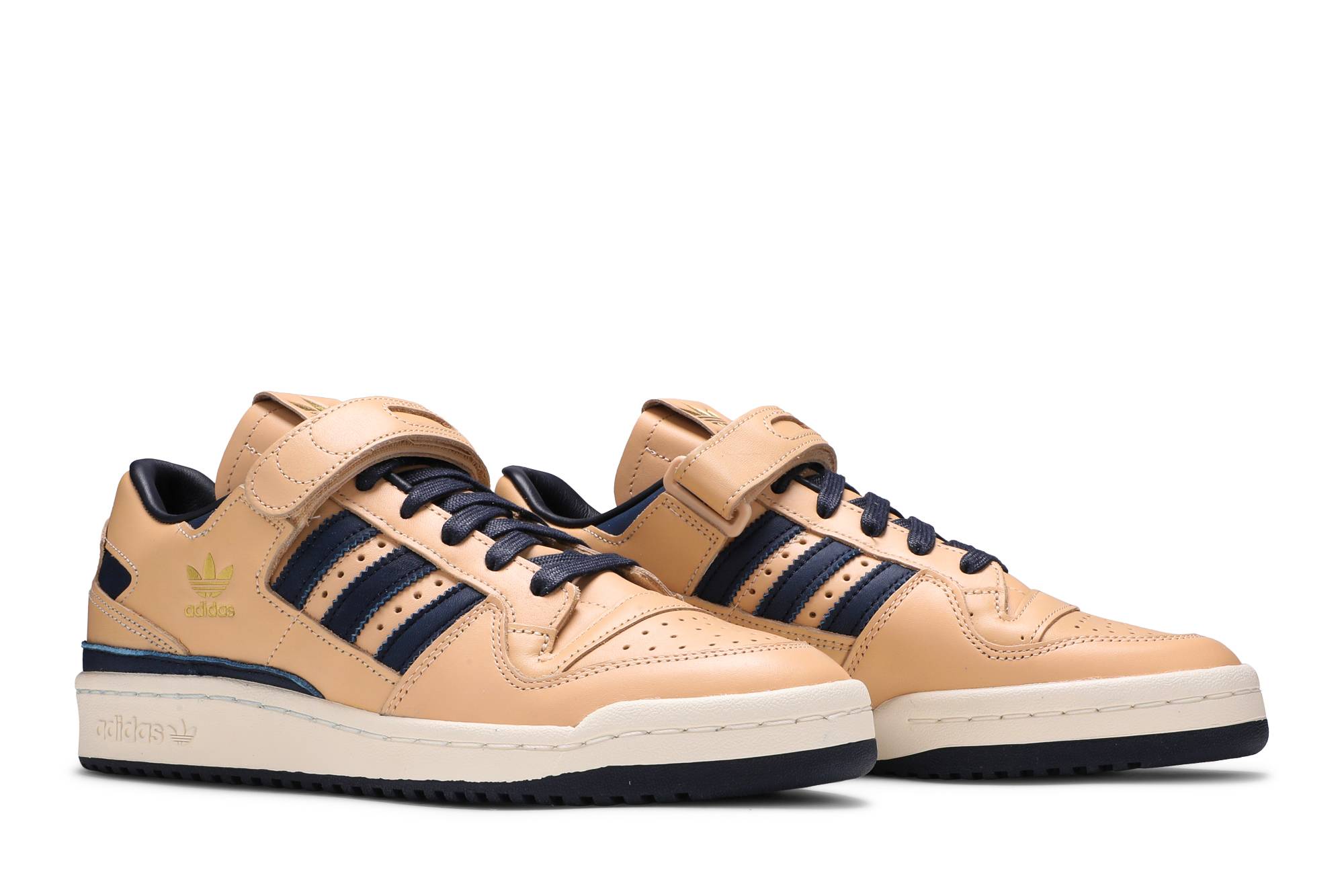 adidas Forum 84 Low 'Tan Blue' FY7792 - Image 8