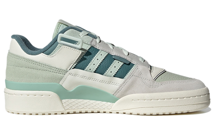 adidas Forum Exhibit Low Shoes 'Off White Cloud White Core Black' GX4548 - Image 2