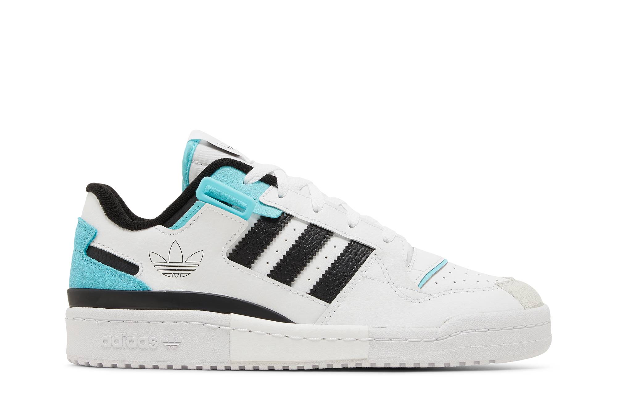 adidas Forum Exhibit Low White Pulse Aqua GZ5390 Moroen