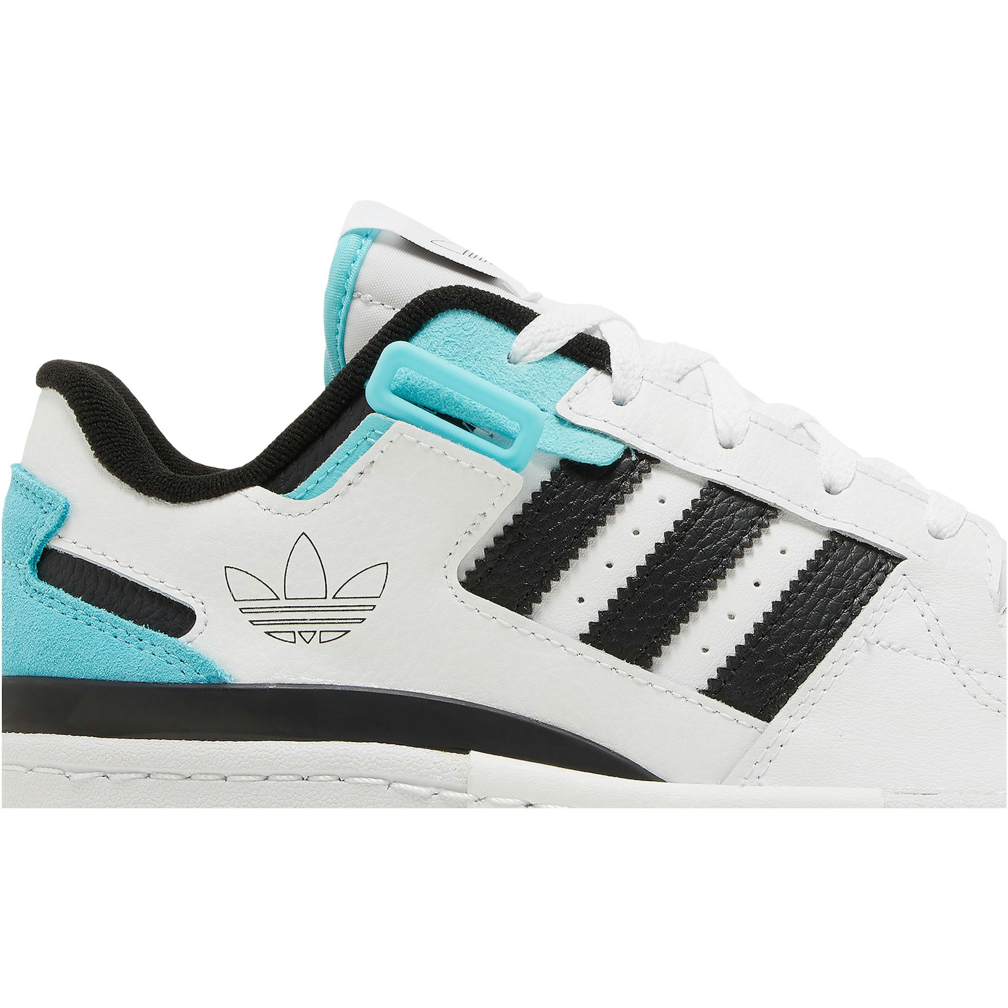 adidas Forum Exhibit Low White Pulse Aqua GZ5390 Moroen - Image 2