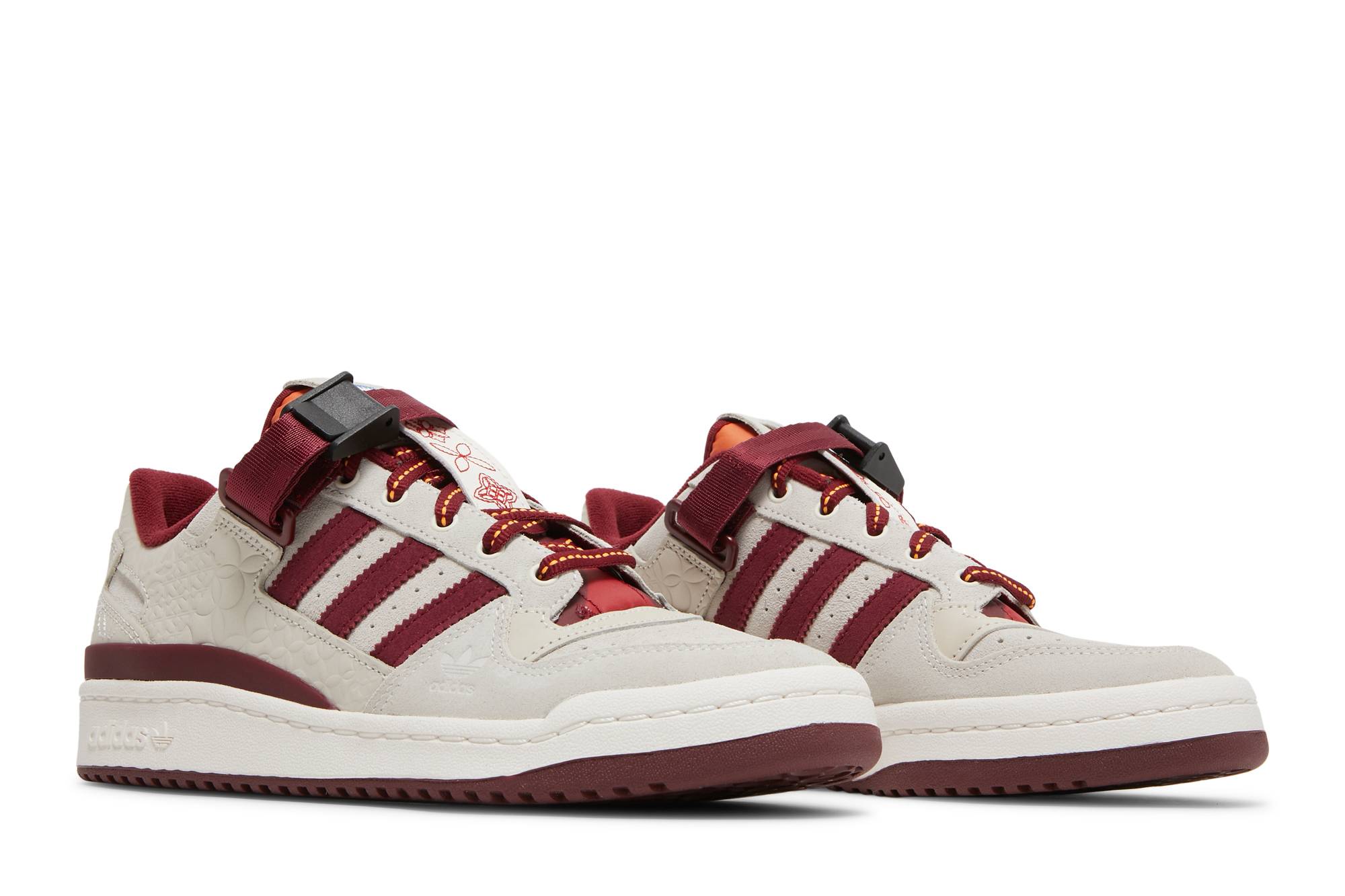 adidas Forum Low Chalk Burgundy GX8866 Coiloa - Image 8