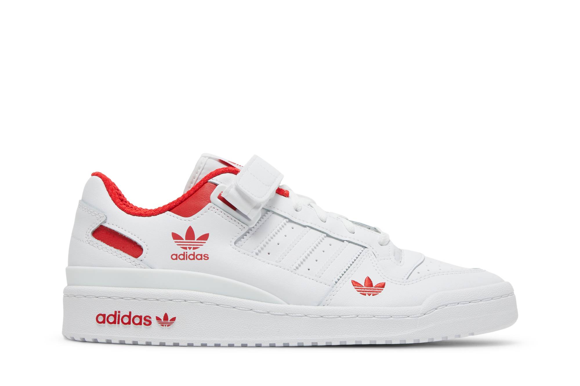 adidas Forum Low Cloud White Red H01674 Moroen