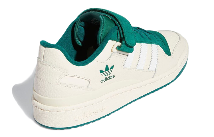 adidas Forum Low Shoes White Collegiate Green GX9398 Moroen - Image 5
