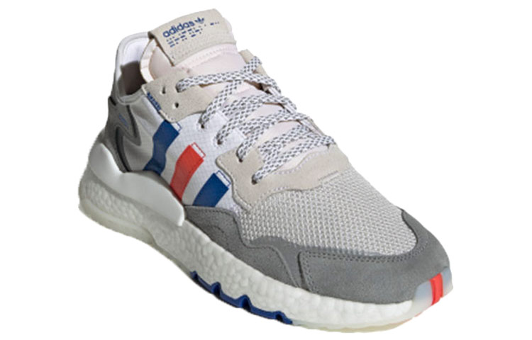 adidas Nite Jogger Cloud White/Power Blue/Bright Red EG2861 Moroen - Image 2