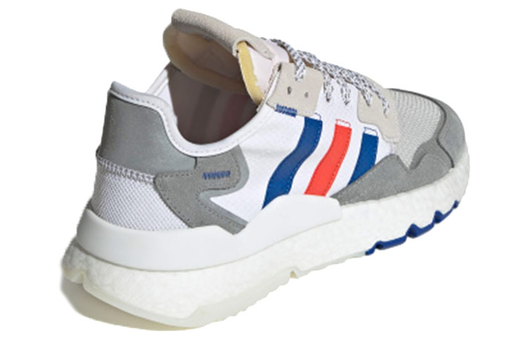 adidas Nite Jogger Cloud White/Power Blue/Bright Red EG2861 Moroen - Image 3