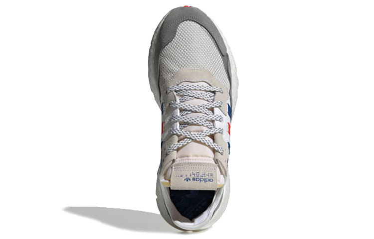 adidas Nite Jogger Cloud White/Power Blue/Bright Red EG2861 Moroen - Image 4