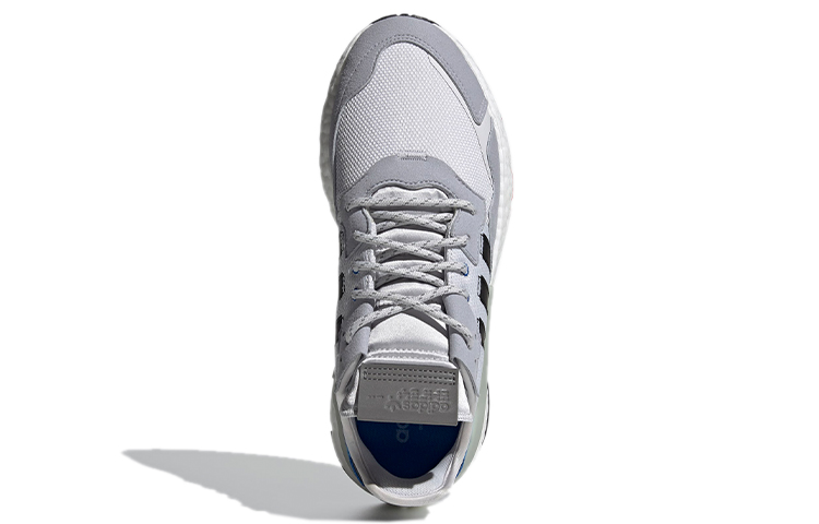 adidas NITE JOGGER 'Gray Black White' FX6835 - Image 5