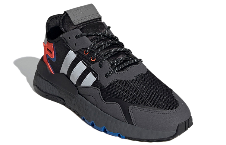adidas NITE JOGGER 'Gray White Red' FX6834 - Image 4