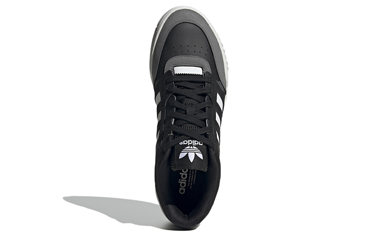 adidas originals Drop Step Low 'Black Dark Gray White' GW9733 - Image 10