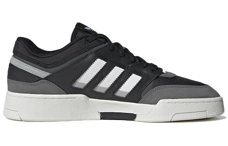adidas originals Drop Step Low 'Black Dark Gray White' GW9733 - Image 7