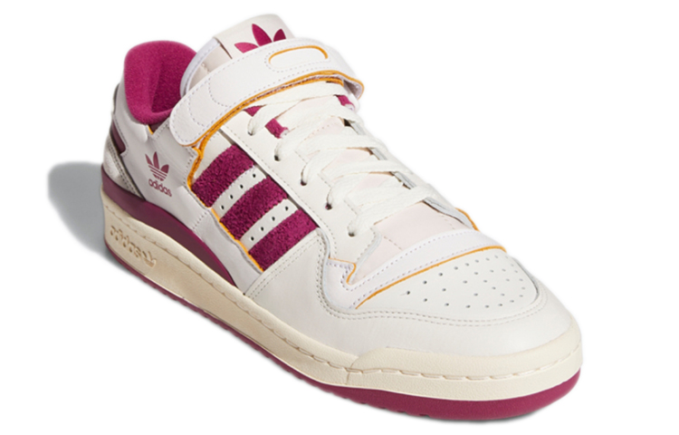 adidas originals Forum 84 Low Power Berry Sneaker Unisex WHITE/PURPLE GV9114 Moroen - Image 3