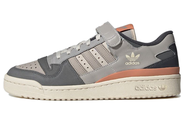 adidas Originals Forum 84 Low Shoes Grey Orange White GX4576 Moroen