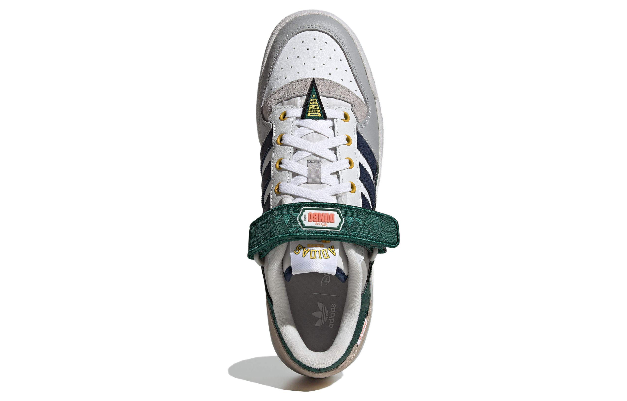 adidas Originals Forum Low x Disney Shoes 'Grey White Black Green' IE5878 - Image 10
