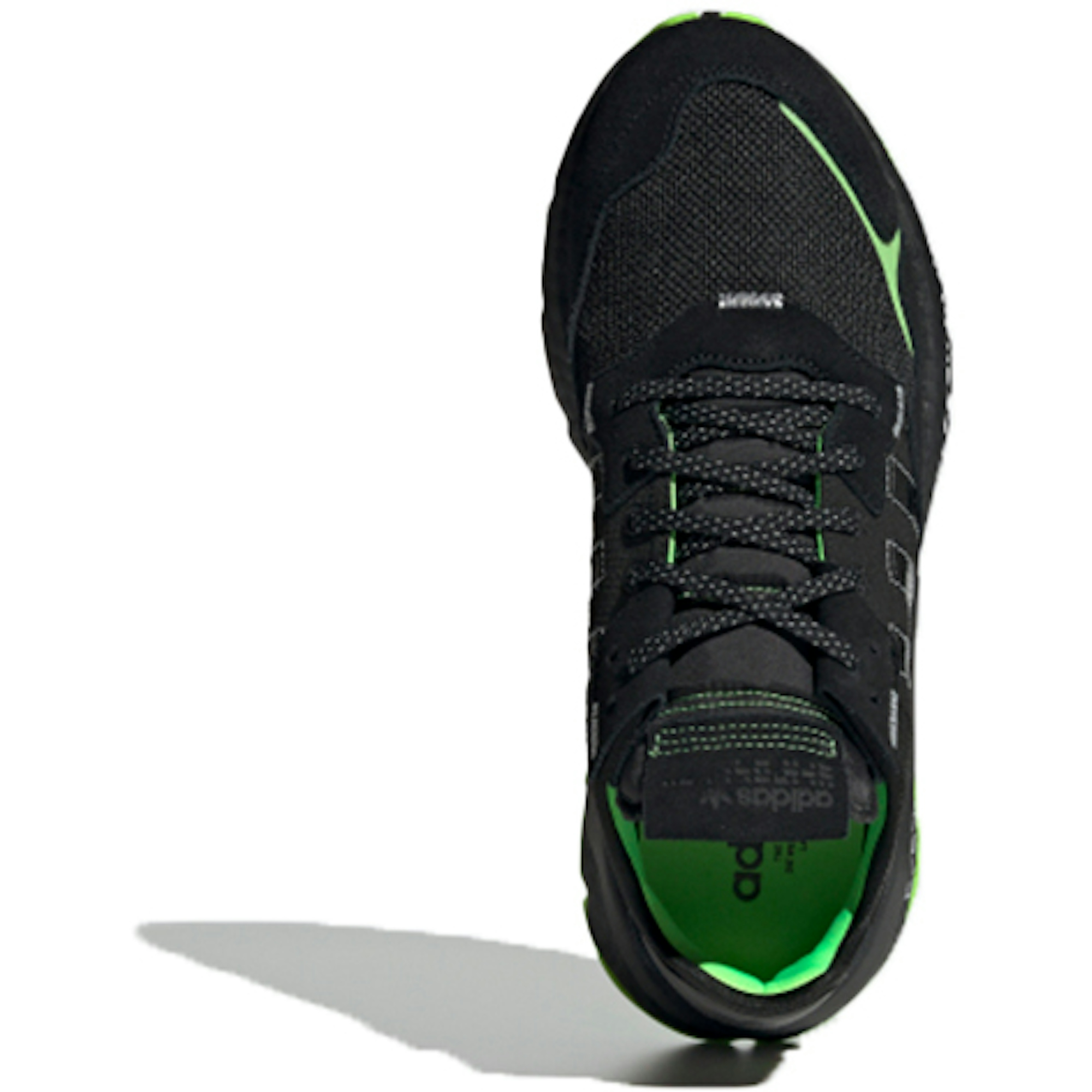 adidas originals Nite Jogger 'Black Green' H03249 - Image 5