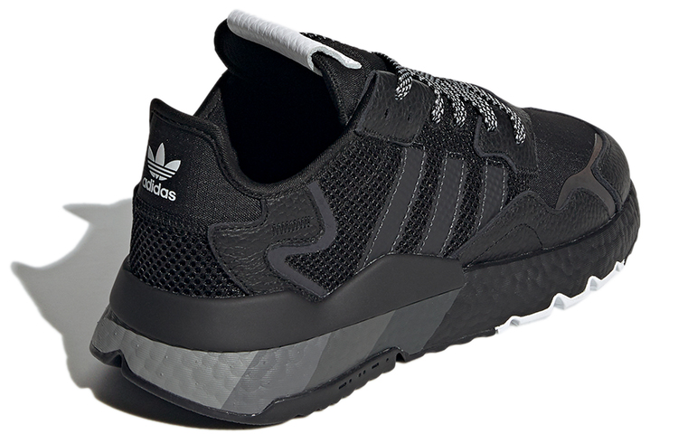 adidas originals Nite Jogger Black Grey Purple H01717 Moroen - Image 4