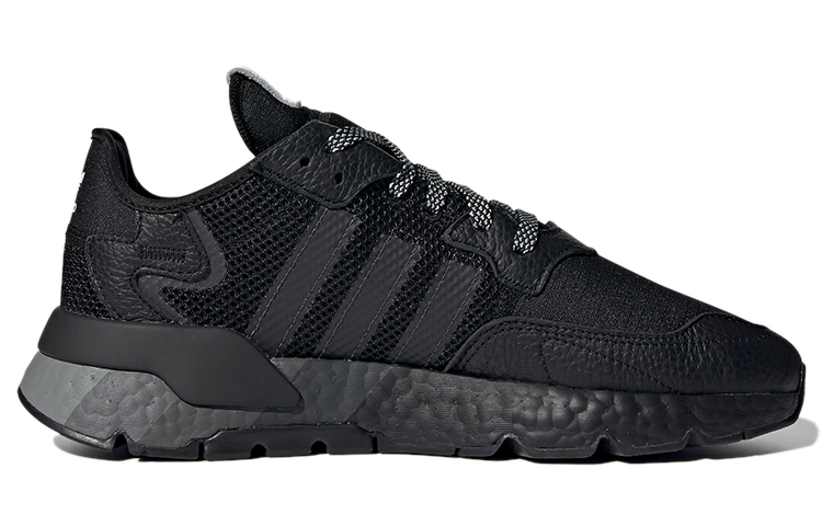 adidas originals Nite Jogger Black Grey Purple H01717 Moroen - Image 2