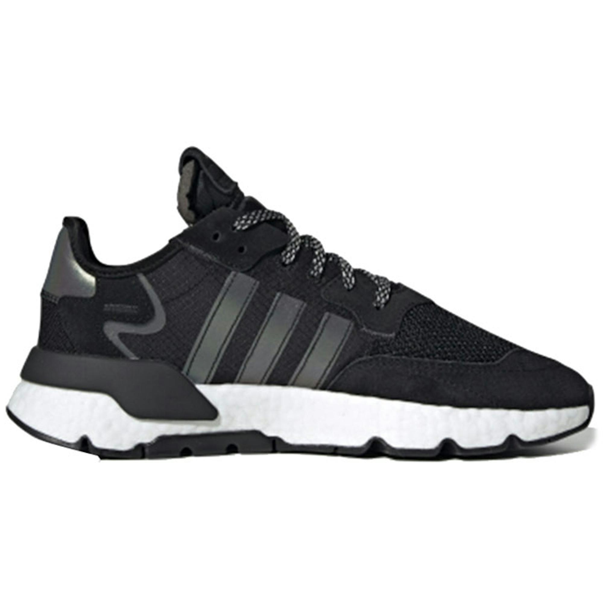 adidas originals Nite Jogger 'Black White' FU6844 - Image 2