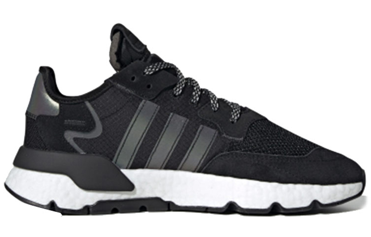 adidas originals Nite Jogger 'Black White' FU6844 - Image 7