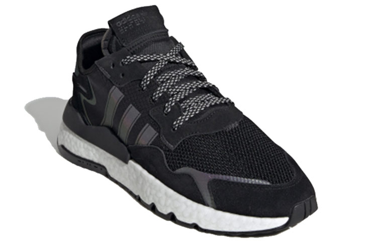 adidas originals Nite Jogger 'Black White' FU6844 - Image 8