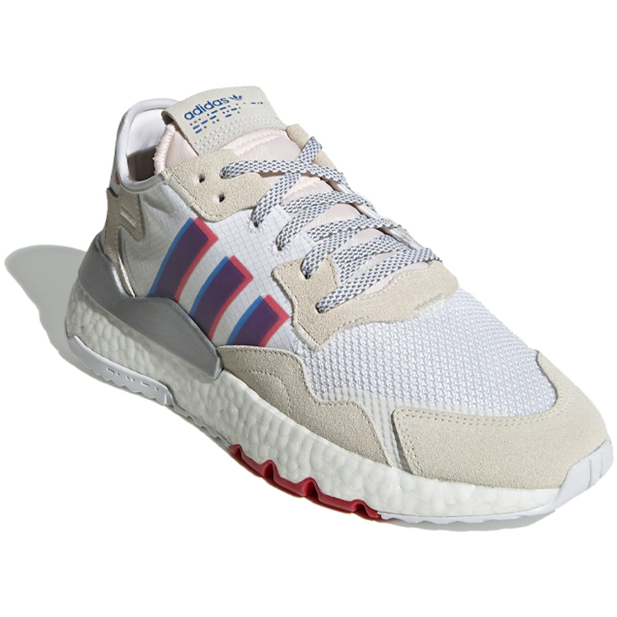 adidas originals Nite Jogger 'Blue Red Gray' FY3233 - Image 2